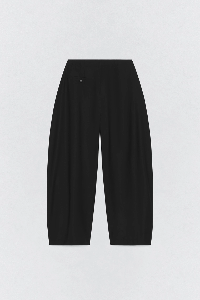 Брюки с защипами из шерсти soshiotsuki x zara