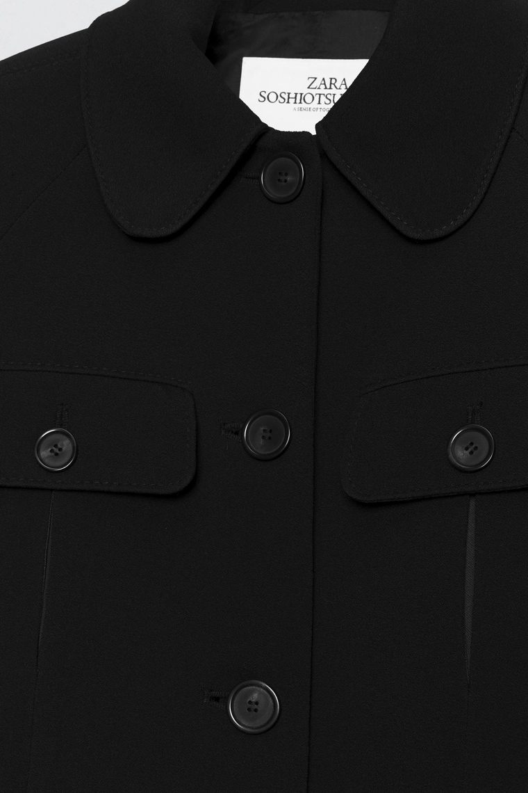 Пиджак с лямками на плечах soshiotsuki x zara