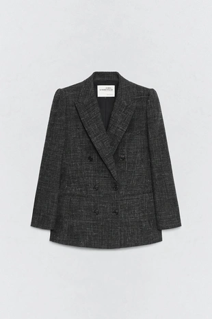 Двубортный пиджак из шерсти SOSHIOTSUKI X ZARA- Заказать в России