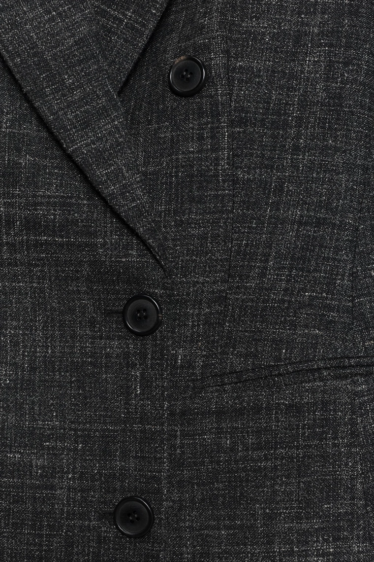 Двубортный пиджак с шерстью soshiotsuki x zara