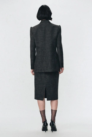 Юбка-карандаш из шерстяной смеси SOSHIOTSUKI X ZARA- Заказать в России