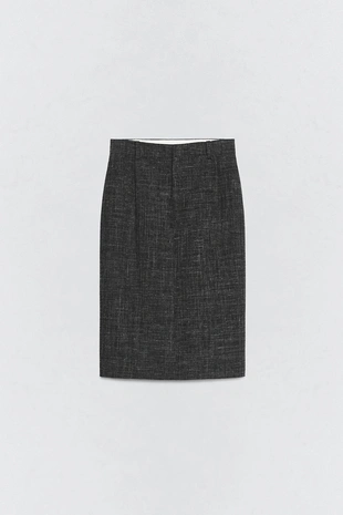 Юбка-карандаш из шерстяной смеси SOSHIOTSUKI X ZARA- Заказать в России