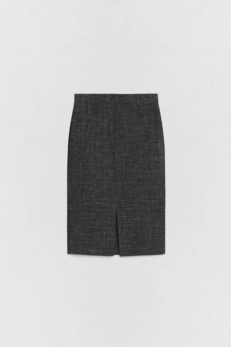 Юбка-карандаш из шерстяной смеси soshiotsuki x zara