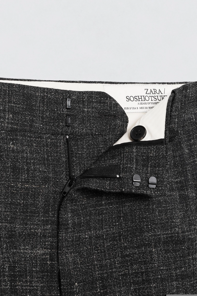 Юбка-карандаш из шерстяной смеси soshiotsuki x zara