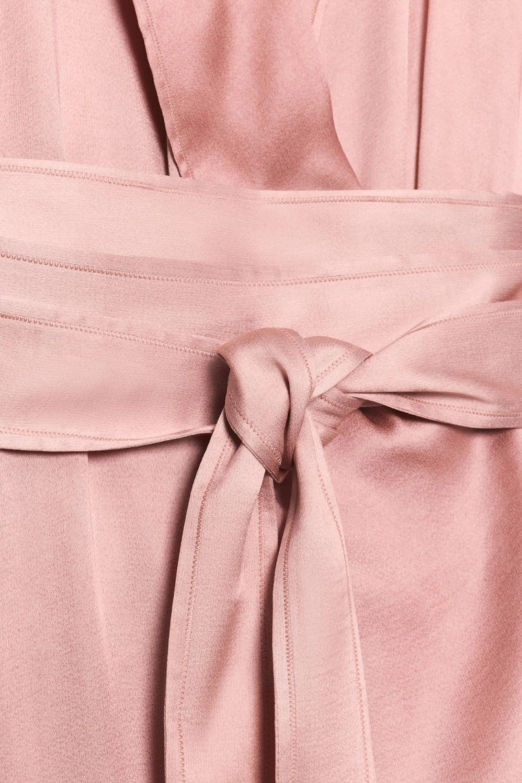 Сарафан со шнуровкой из атласа soshiotsuki x zara