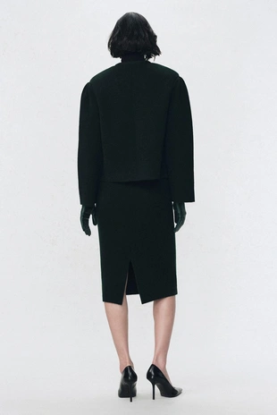 Миди-юбка из 100% шерсти SOSHIOTSUKI X ZARA- Заказать в России