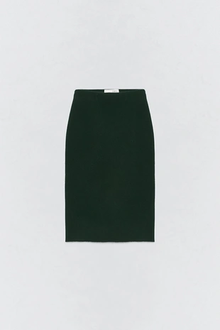 Миди-юбка из 100% шерсти SOSHIOTSUKI X ZARA- Заказать в России