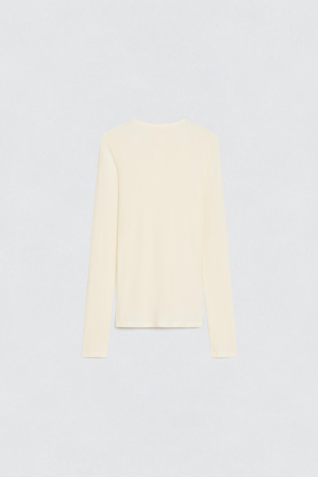 Футболка с воротником хенли от soshiotsuki x zara