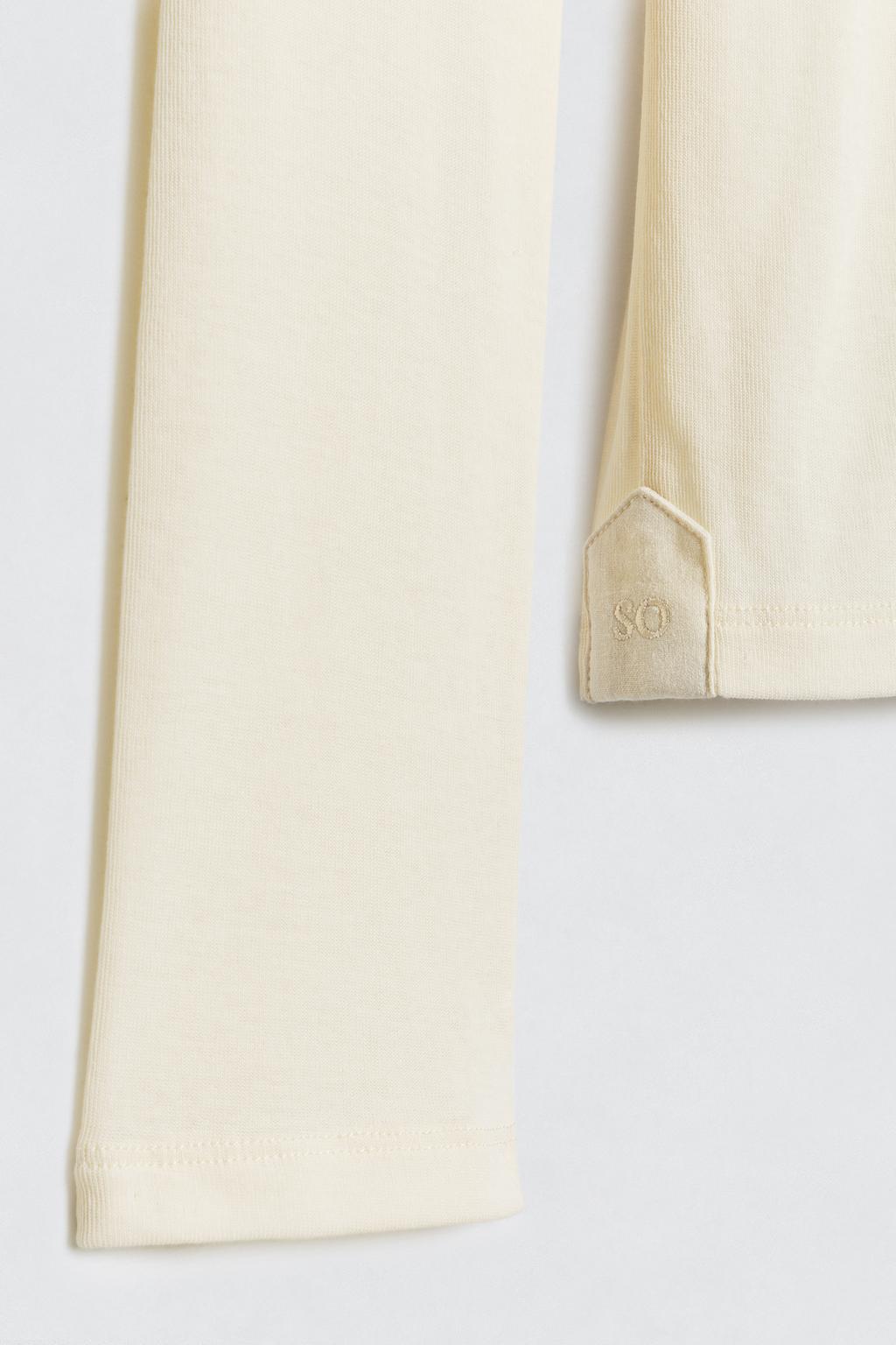 Футболка с воротником хенли от soshiotsuki x zara