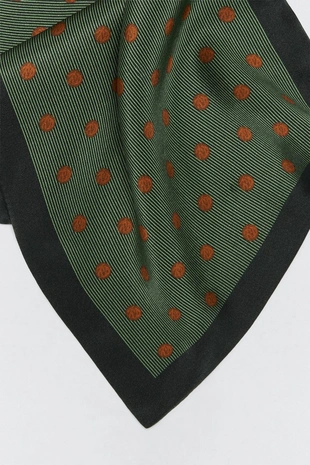 Шелковый шарф SOSHIOTSUKI X ZARA