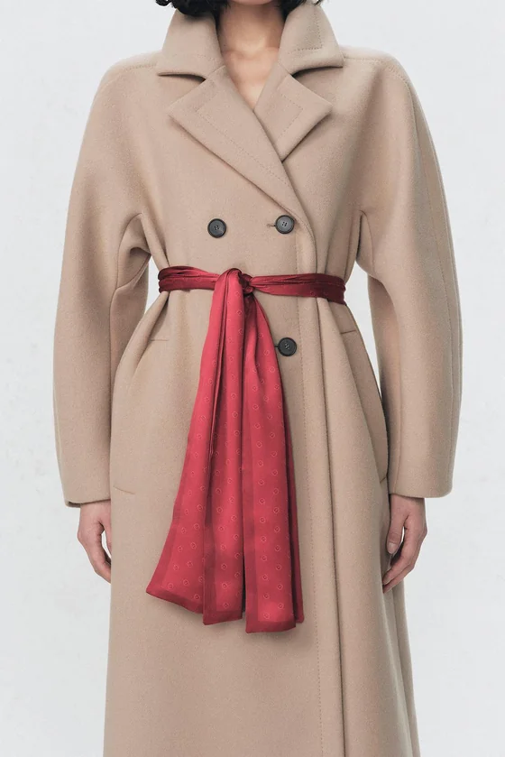 Шелковый платок Zara «Soshiotsuki»