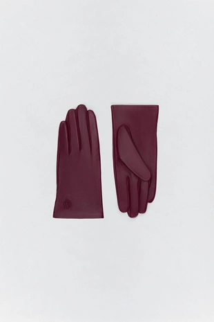 Кожаные перчатки с вышивкой SOSHIOTSUKI X ZARA- Заказать в России