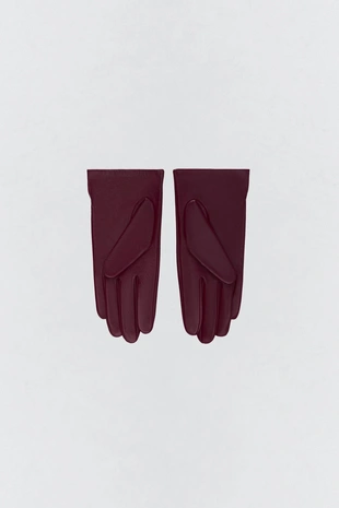 Кожаные перчатки с вышивкой SOSHIOTSUKI X ZARA- Заказать в России