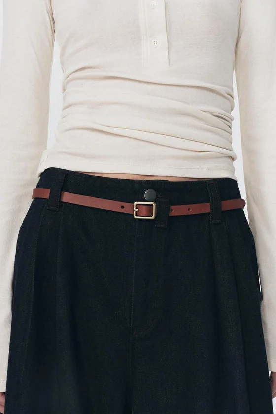 Кожанный ремень Zara «Soshiotsuki»
