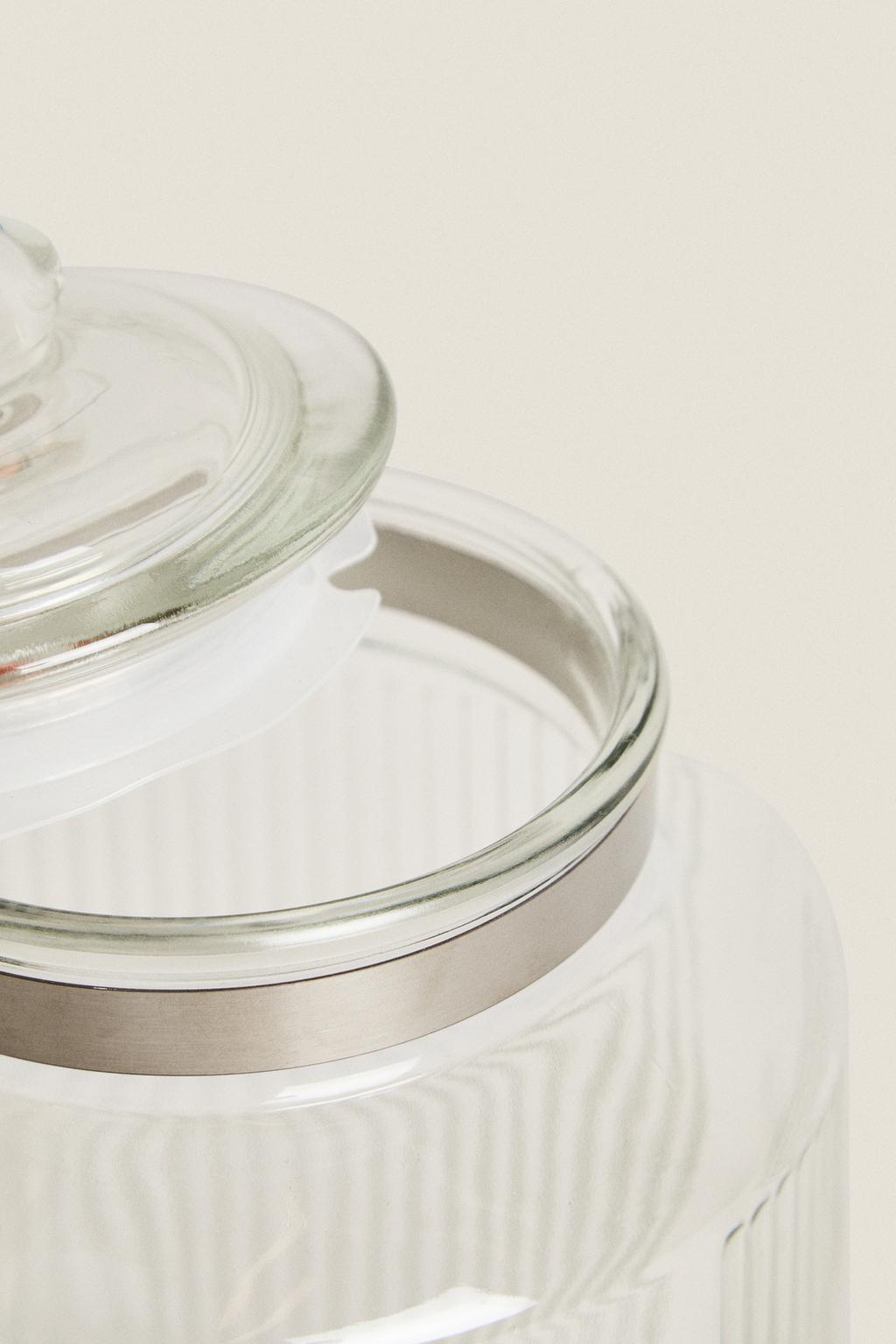 Банка для мягкителя с дозатором и ложкой