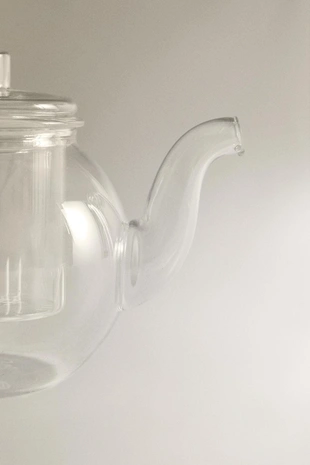 Чайник с инфузором из боросиликатного стекла- Заказать в России