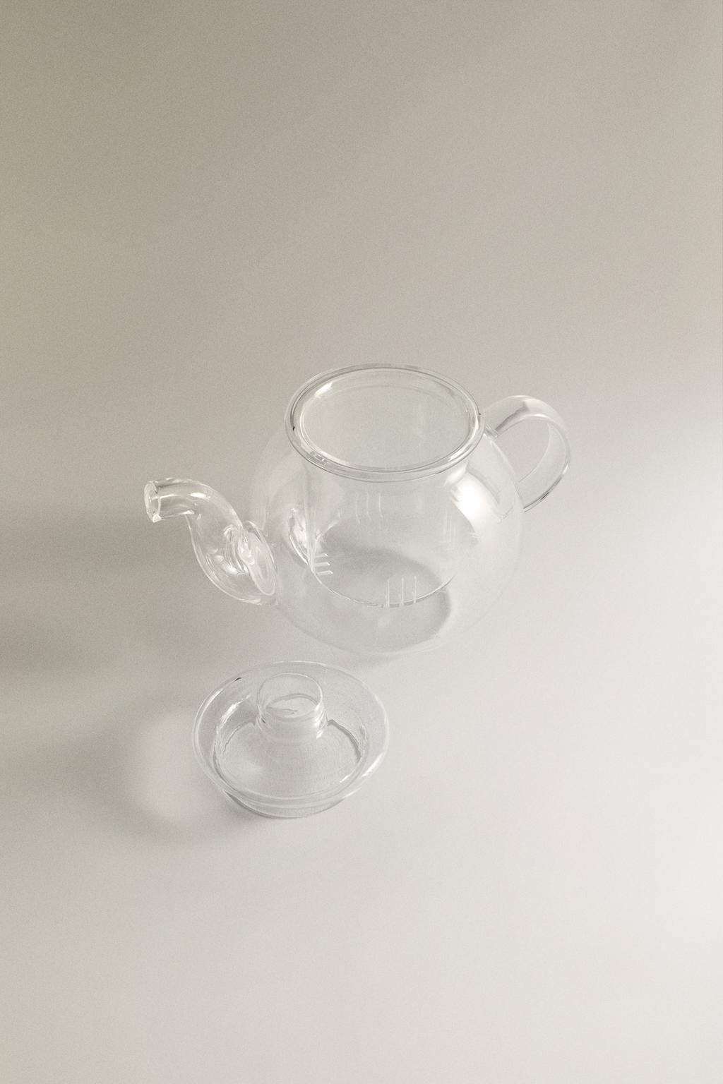 Чайник с инфузором из боросиликатного стекла