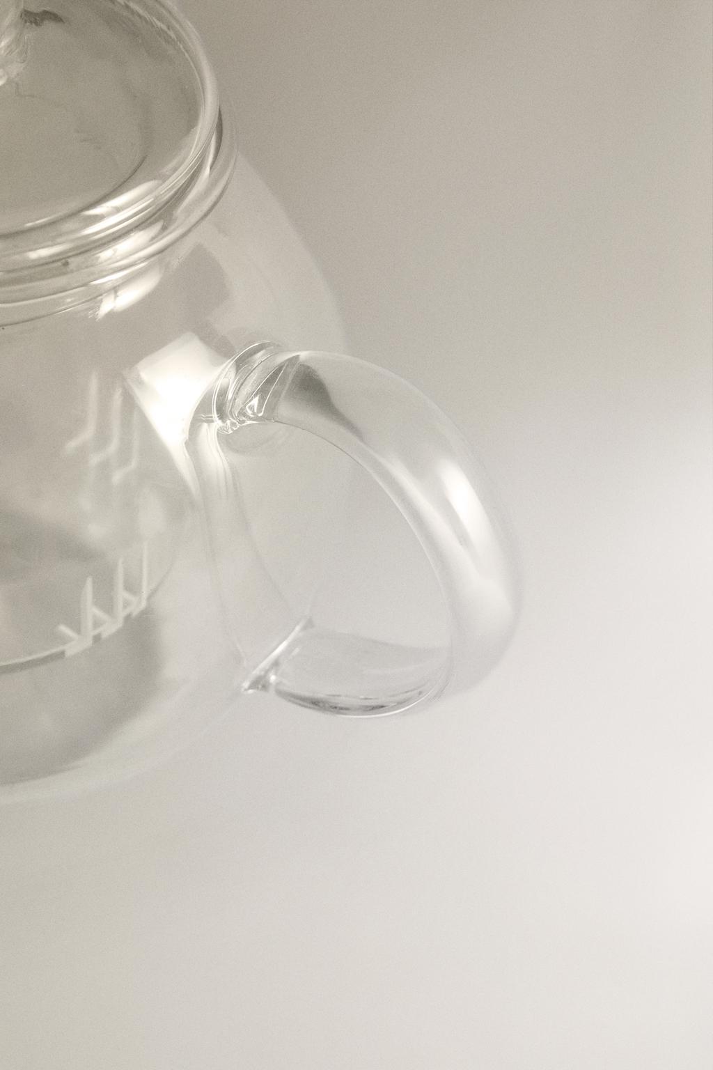 Чайник с инфузором из боросиликатного стекла