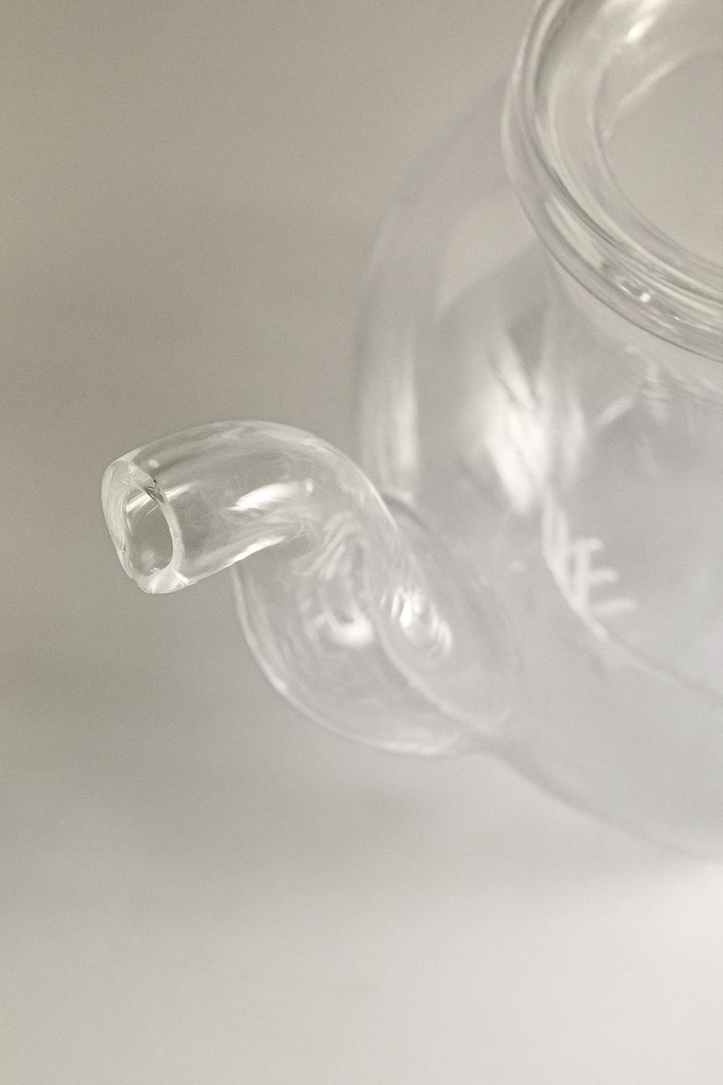 Чайник с инфузором из боросиликатного стекла