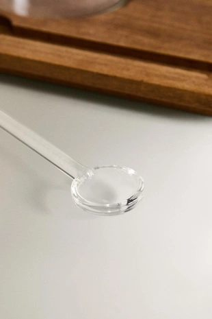 Стеклянная кружка с подносом из боросиликатного стекла- Заказать в России