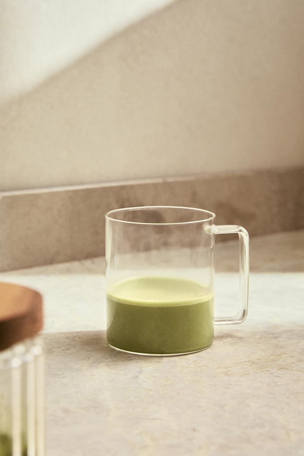 Прозрачная кружка из боросиликатного стекла