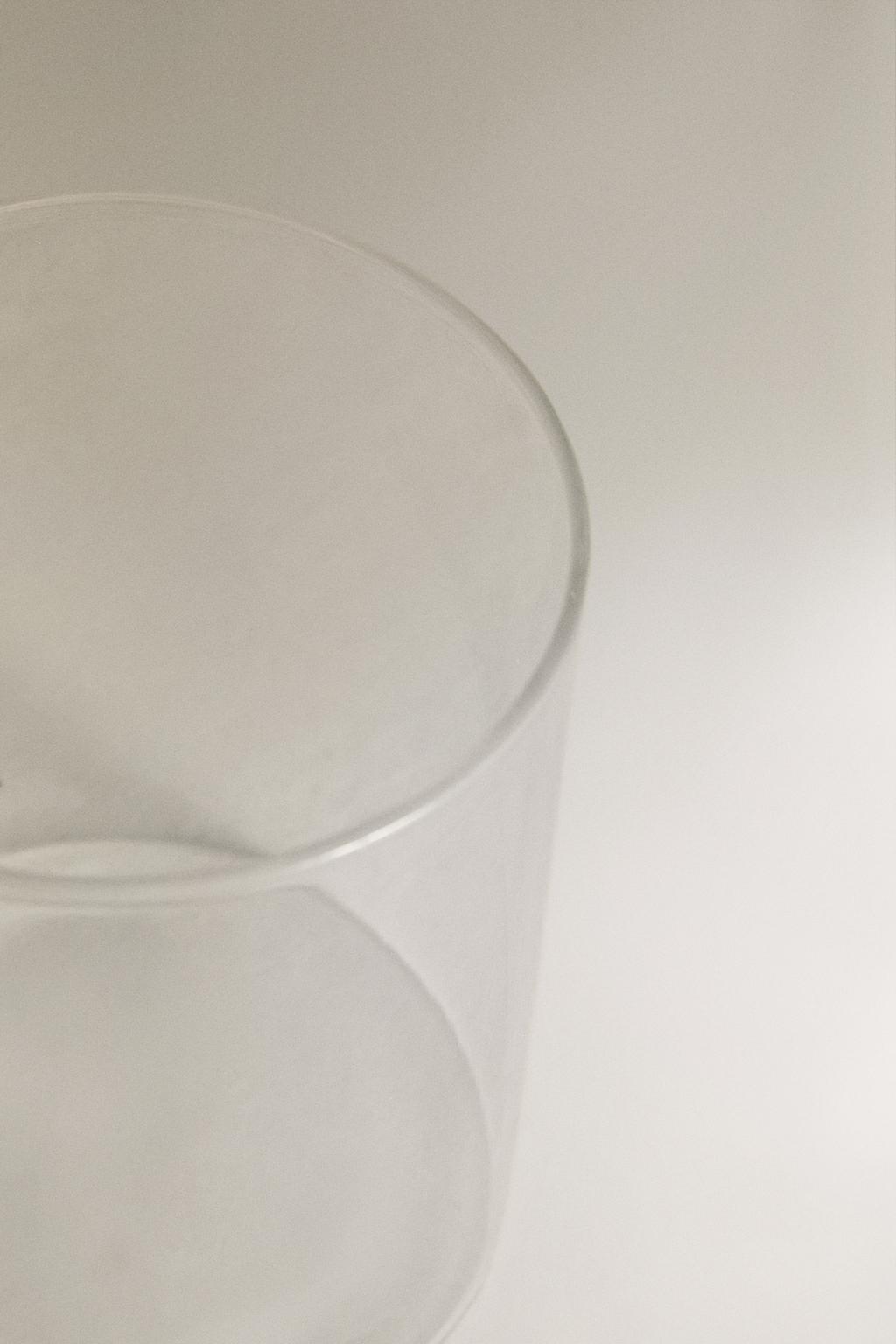 Прозрачная кружка из боросиликатного стекла