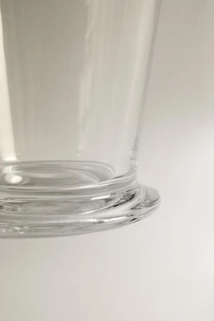 Прозрачная стеклянная чашка для капучино- Заказать в России