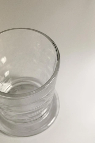 Прозрачная стеклянная чашка для эспрессо- Заказать в России