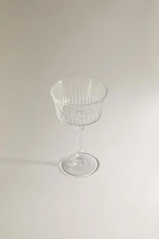 Бокал для игристого вина CRYSTALLINE со звездчатым узором- Заказать в России