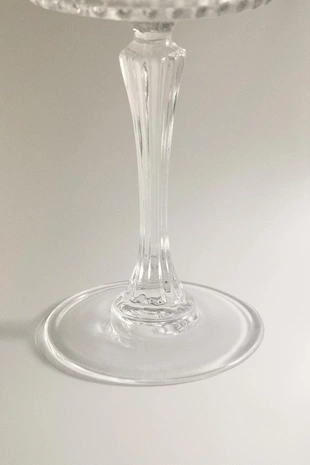 Бокал для игристого вина CRYSTALLINE со звездчатым узором- Заказать в России