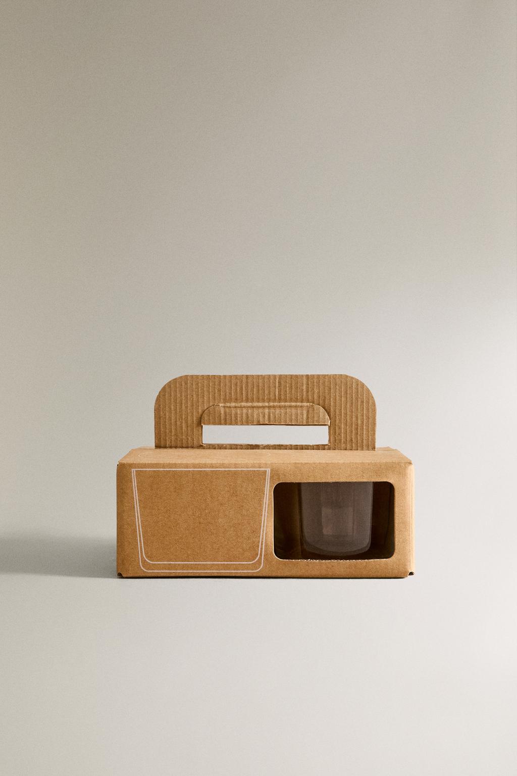 Набор низких стеклянных стаканов (набор из 4 шт.)