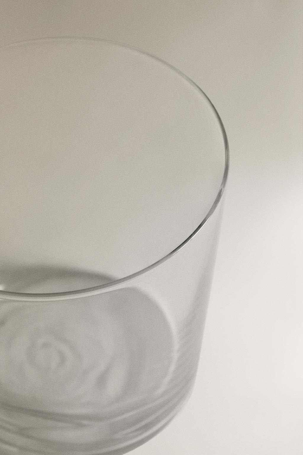 Набор высоких стаканов из стекла (набор из 4 штук)