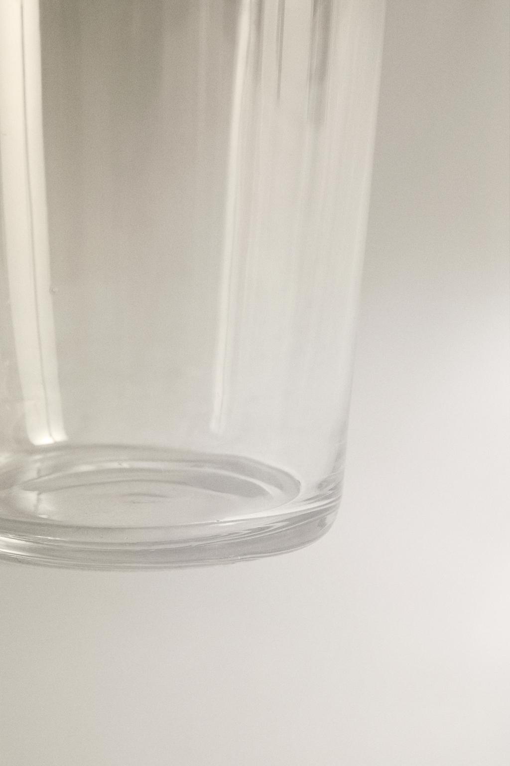 Набор высоких стаканов из стекла (набор из 4 штук)