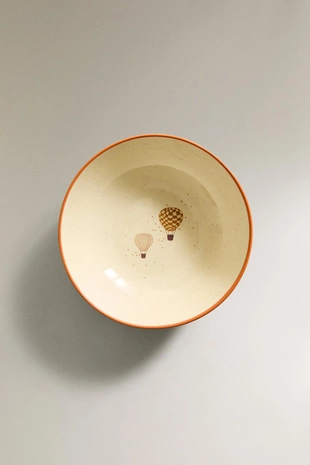 Детская керамическая чаша в форме воздушного шара- Заказать в России