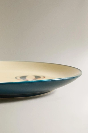 Детский керамический тарелка в виде воздушного шара- Заказать в России