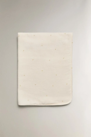 Детский цветочный муслиновый плед- Заказать в России