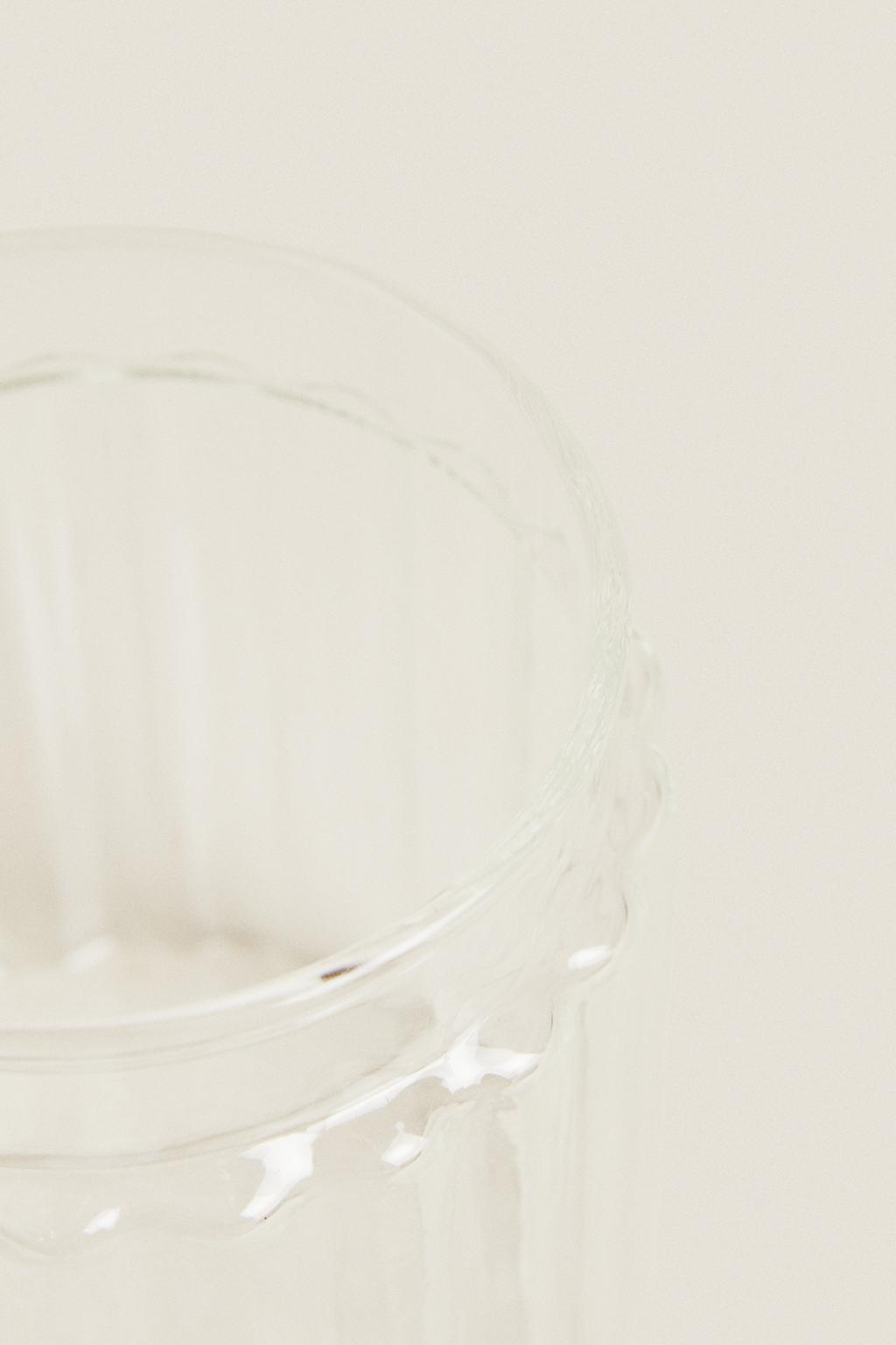 Сахарница из боросиликатного стекла с деревянной крышкой