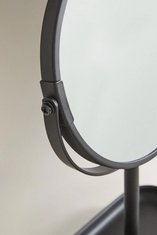 Зеркало для туалетного столика из черной смолы- Заказать в России