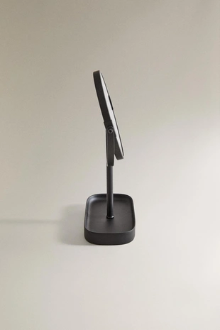 Зеркало для туалетного столика из черной смолы- Заказать в России