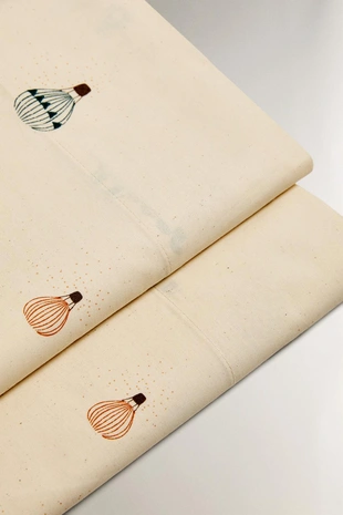 Детские накатанные простыни с воздушными шариками- Заказать в России