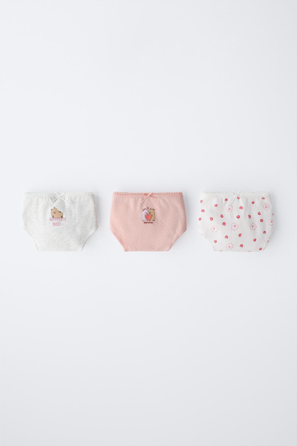 6-14 ЛЕТ/ НАБОР ИЗ ТРЕХ ТРУСОВ «КАПИБАРА КАПИФАН» ©