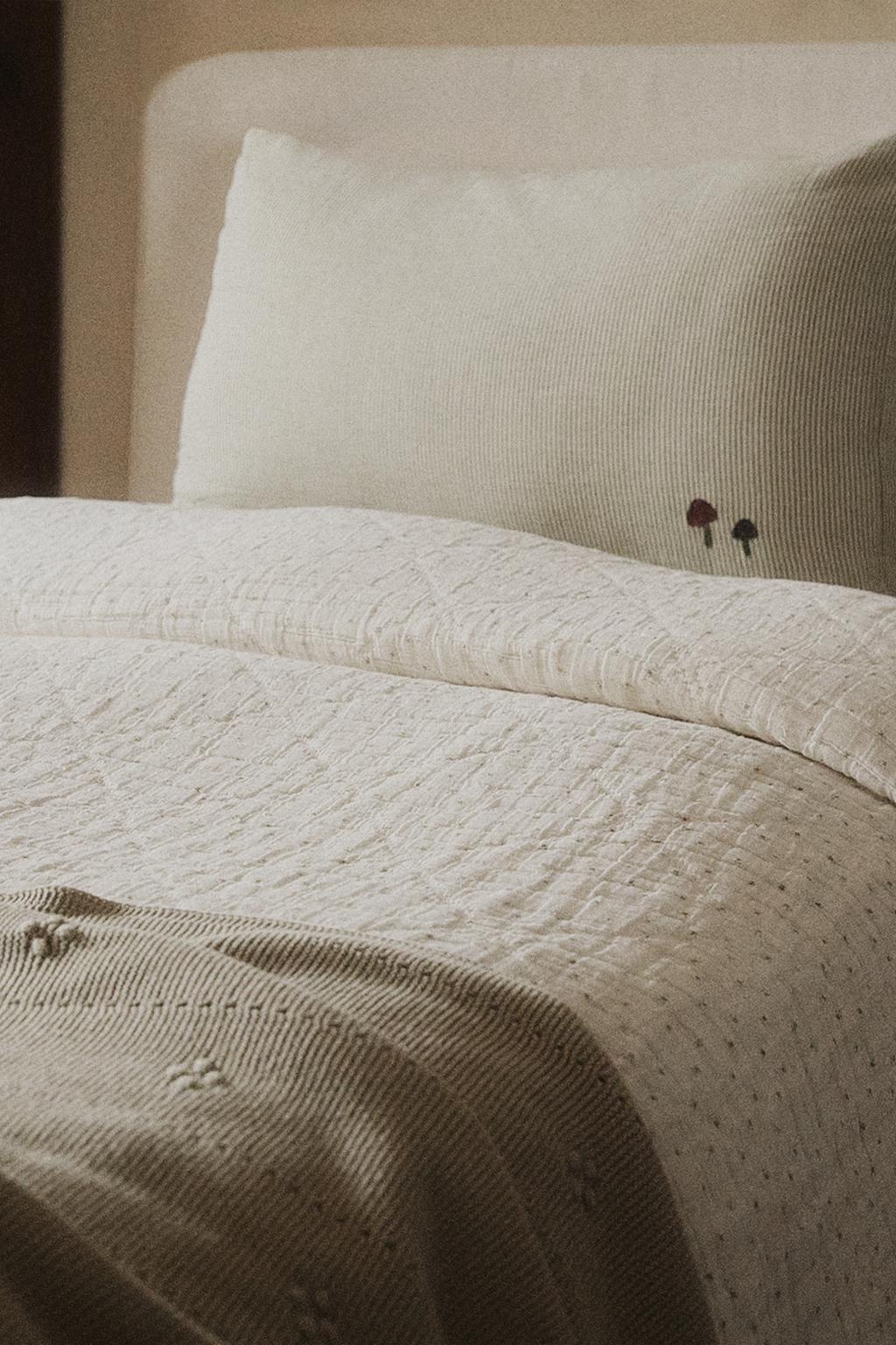 Детский одеял из муслина с цветочным узором