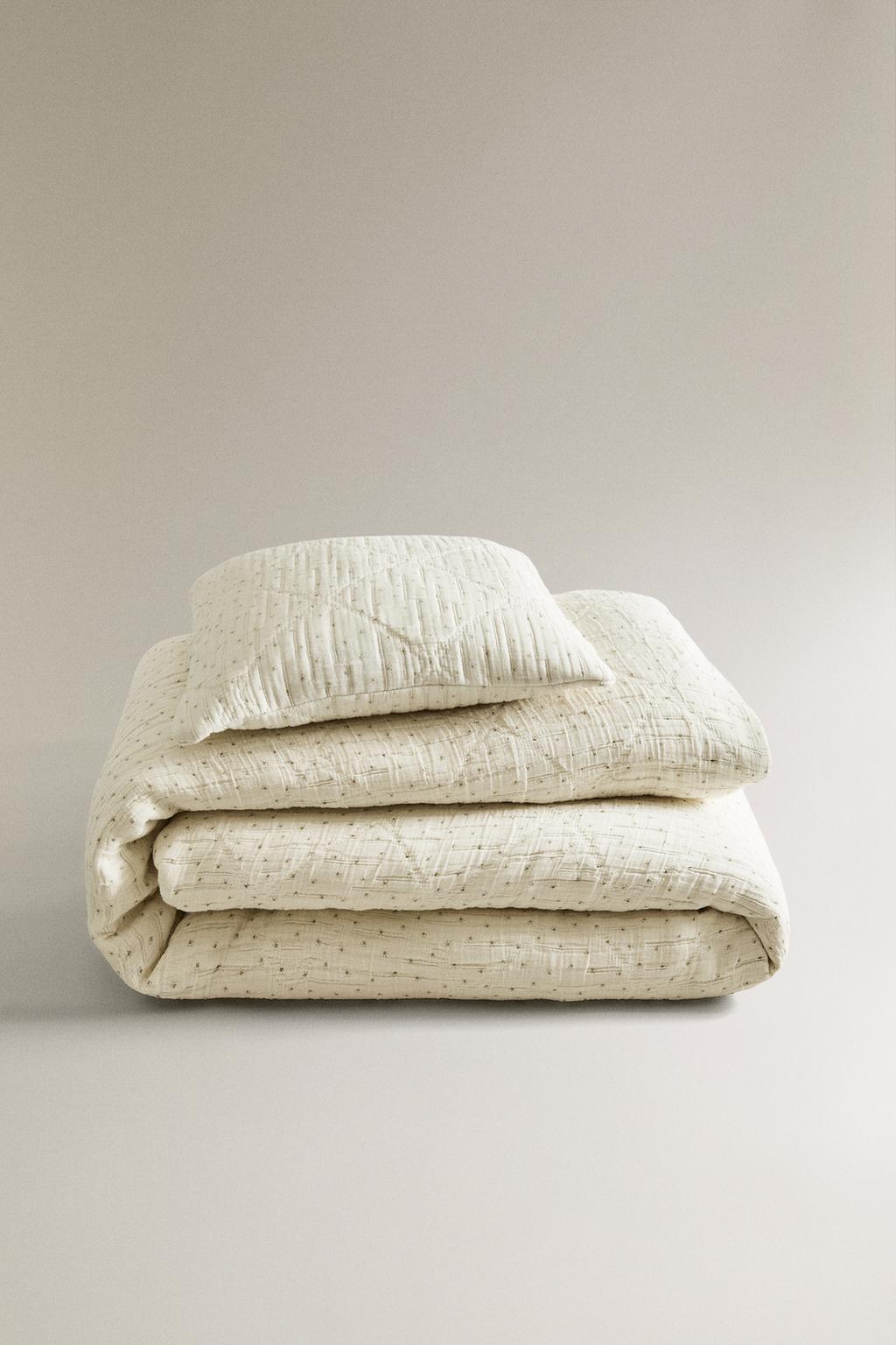 Детский одеял из муслина с цветочным узором