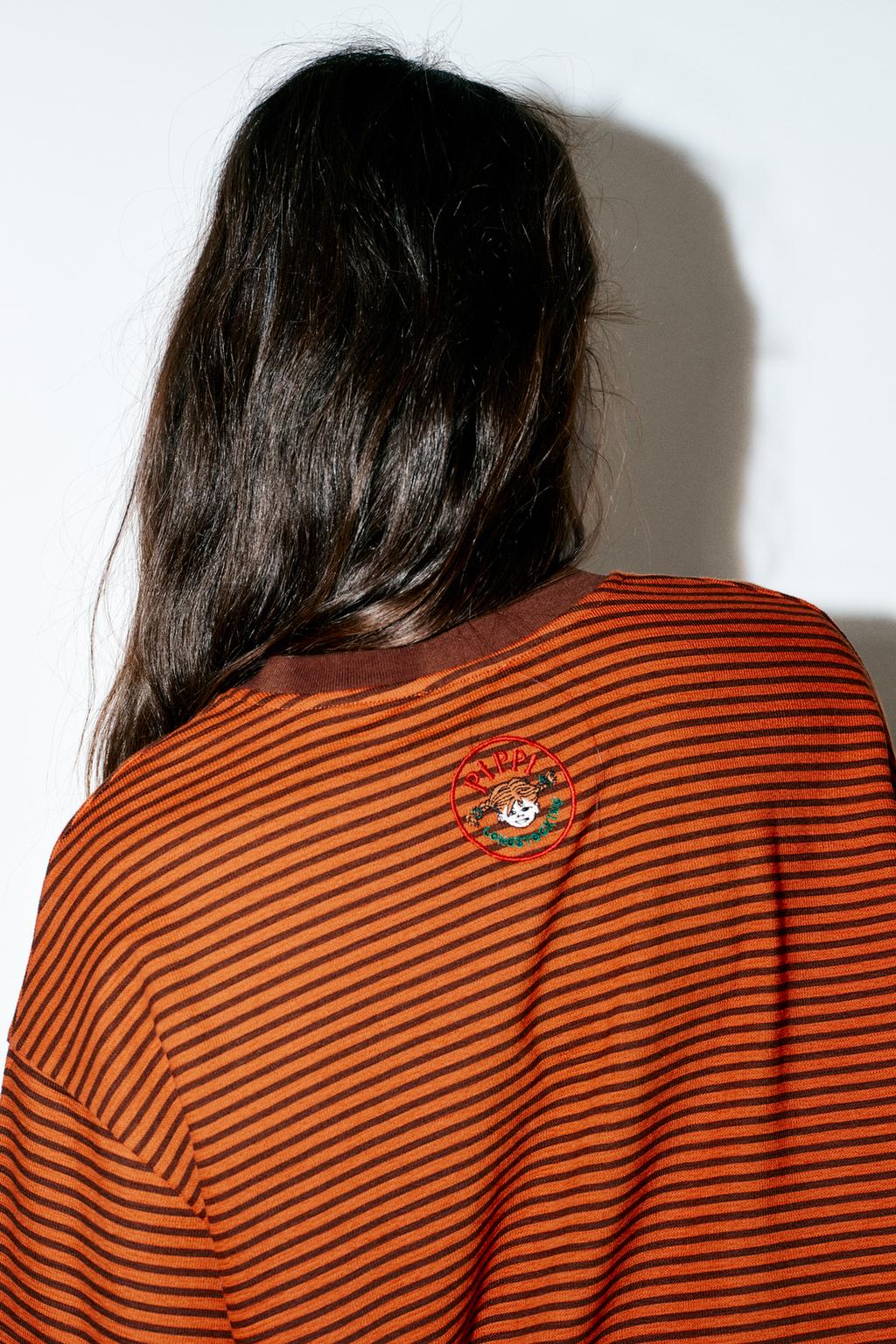 ФУТБОЛКА «ПЕППИ ДЛИННЫЙЧУЛОК™» В ПОЛОСКУ