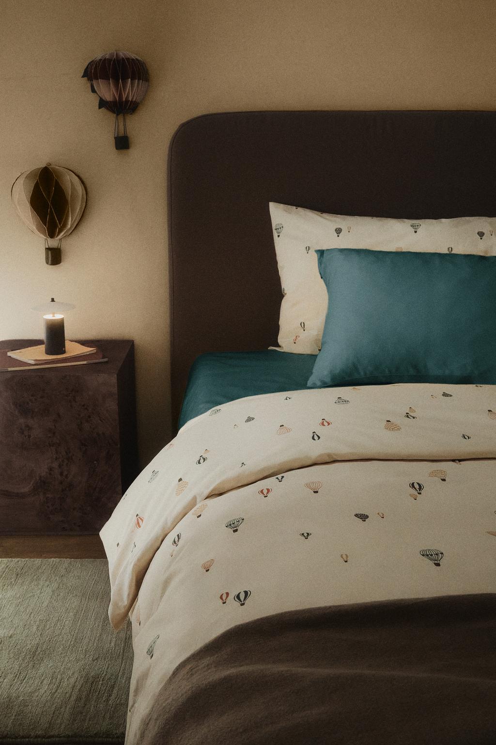 Детское одеяло с воздушными шариками