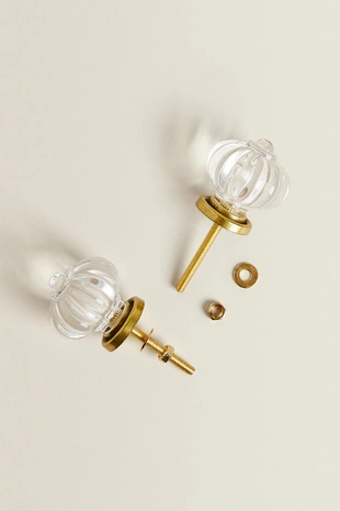 Набор акриловых ручек-цветов для дверей (набор из 2)- Заказать в России