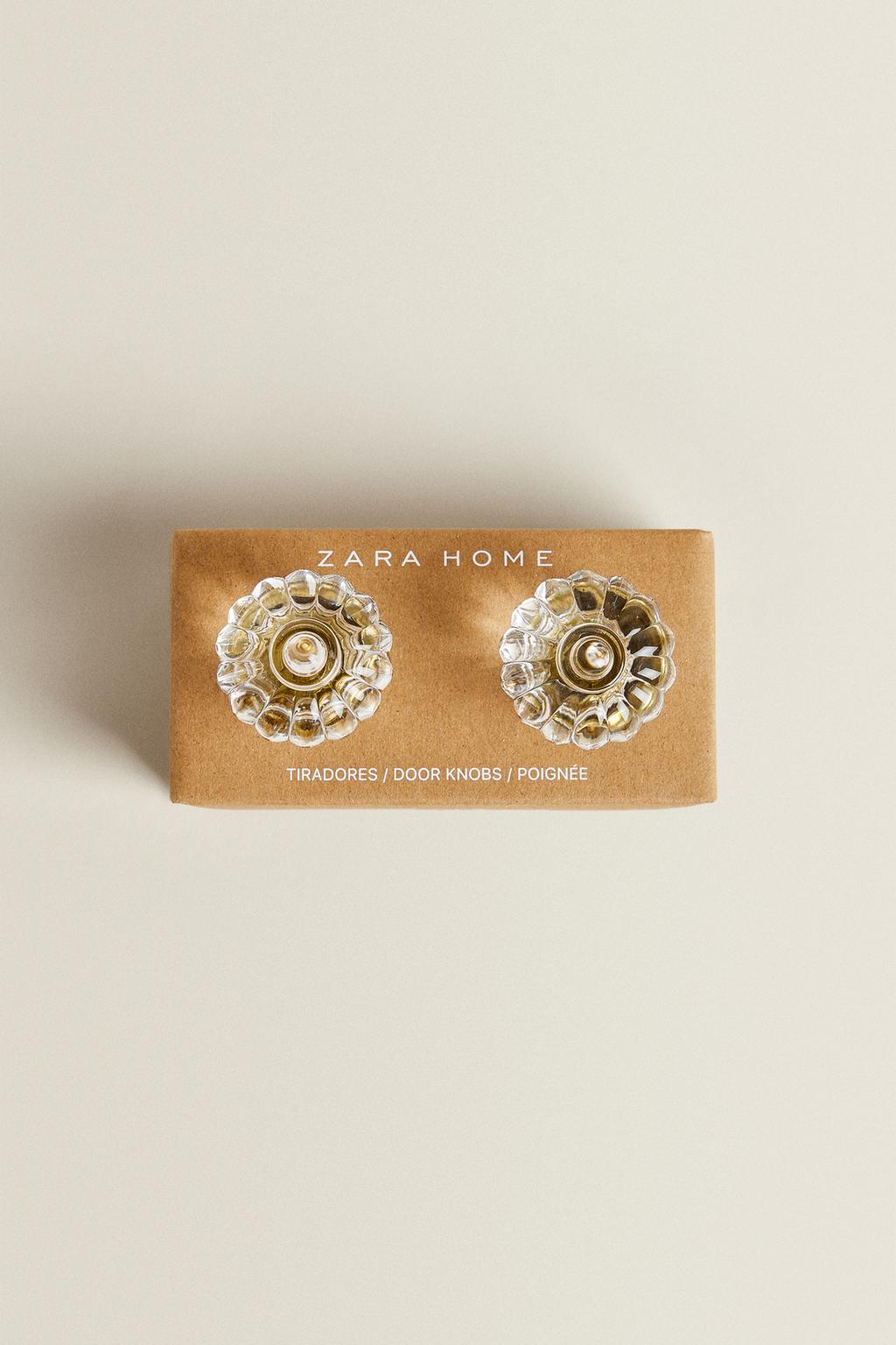 Набор акриловых ручек-цветов для дверей (набор из 2)