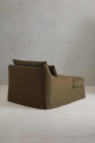 Чехол для дивана LOVESEAT 01 из льна