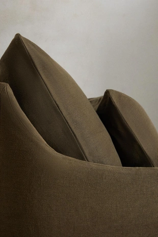 Чехол для дивана LOVESEAT 01 из льна- Заказать в России