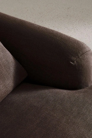 Кресло 01 с чехлом из льна- Заказать в России